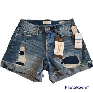 Sofia Vergara denim Mini shorts